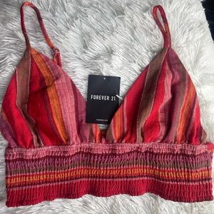 Forever 21 cute bralette shirt